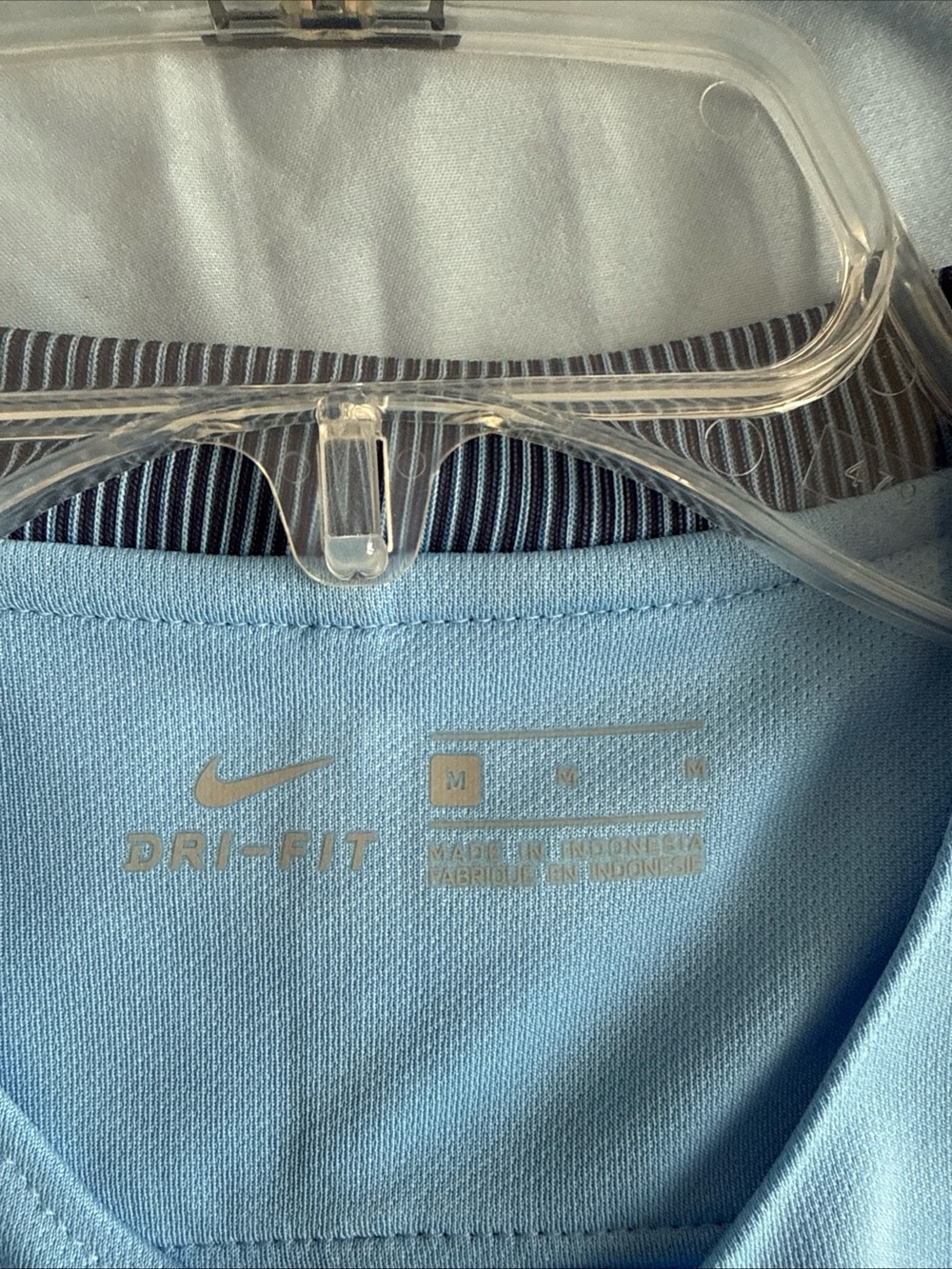 MEN’S NIKE MANCHESTER CITY 2015/16 HOME FOOTBALL JERSEY SZ M - BLUE NWT RARE - Picture 4 of 7